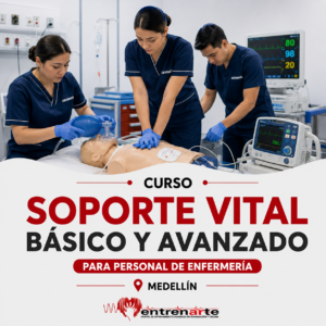 Soporte Vital Básico y Avanzado - Dirigido a: profesionales de enfermería