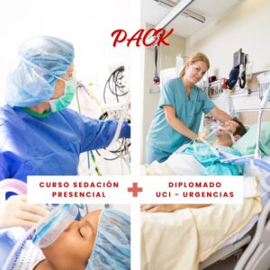 Pack Sedación Presencial  + Diplomado UCI - Urgencias